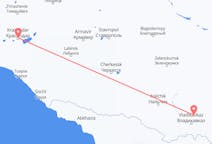 Vluchten van Nazran naar Krasnodar