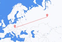 Flights from Nizhnevartovsk, Russia to Ostrava, Czechia