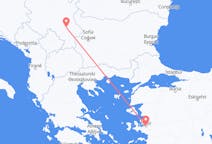 Flyg från Niš, Serbien till Izmir, Turkiet