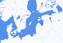 Flyg från Tammerfors, Finland till Szczecin, Polen