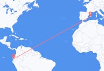 Flights from Guayaquil, Ecuador to Palma de Mallorca, Spain
