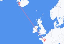 Flights from Poitiers, France to Reykjavik, Iceland
