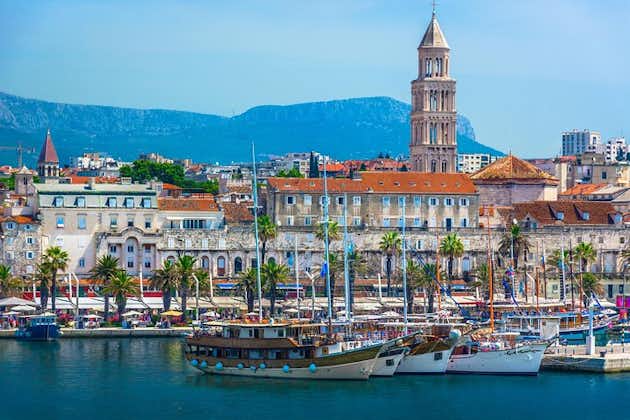 Transfert privé de Mostar à Split, hôtel à hôtel, chauffeur anglophone