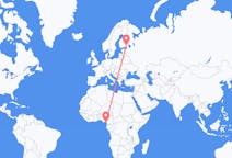 Flights from Malabo, Equatorial Guinea to Lappeenranta, Finland
