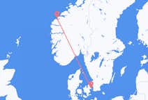 Vols depuis Ålesund, Norvège pour Copenhague, Danemark