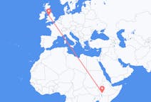 Flights from Jinka, Ethiopia to Liverpool, the United Kingdom