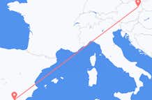 Flights from Granada to Vienna