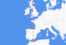 Flights from Melilla, Spain to Edinburgh, Scotland