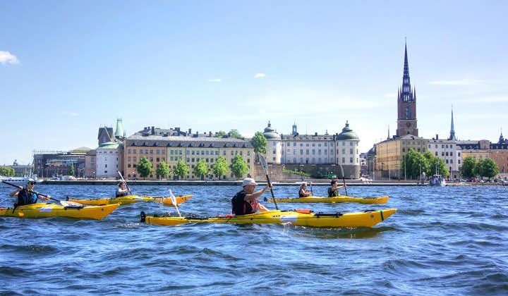 Visite du centre de Stockholm en kayak