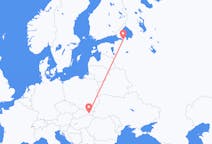 スロバキアのから コシツェ、ロシアのへ サンクトペテルブルクフライト