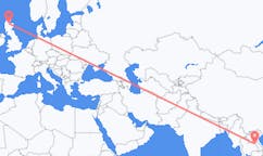 Flyrejser fra Sakon Nakhon, Thailand til Inverness, Skotland