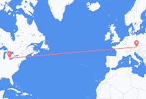 Flyreiser fra Windsor, Canada til Linz, Østerrike