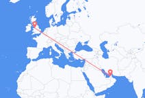 Flights from Dubai, United Arab Emirates to Liverpool, the United Kingdom