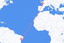 Flyrejser fra Salvador, Brasilien til Bordeaux, Frankrig