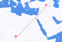 Flyg från N Djamena till Şırnak