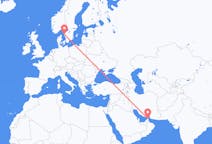 Flights from Ras al-Khaimah, United Arab Emirates to Gothenburg, Sweden