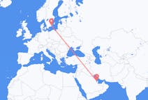 Flyrejser fra Bahrain Island, Bahrain til Kalmar, Sverige