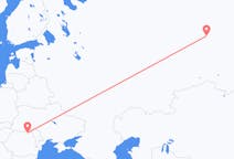 Flights from Khanty-Mansiysk, Russia to Suceava, Romania
