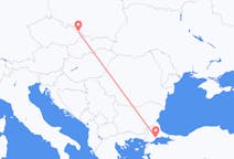 Flights from Tekirdağ in Turkey to Ostrava in Czechia
