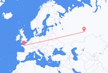 Flights from Yekaterinburg, Russia to Rennes, France