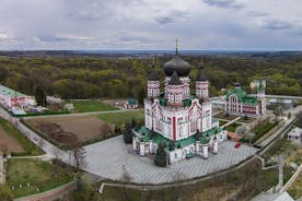 Kyivs kloster från Hermitage-stil