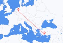 Flights from Antalya in Turkey to Dortmund in Germany