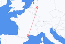 Flyrejser fra Perpignan, Frankrig til Köln, Tyskland