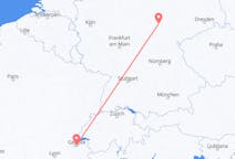 Flyrejser fra Erfurt, Tyskland til Genève, Schweiz