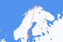 Flights from Hammerfest, Norway to Stockholm, Sweden