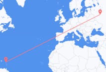 Flyg från Antigua, Antigua och Barbuda till Moskva, Ryssland