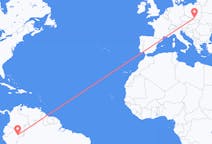 Flyrejser fra Iquitos, Peru til Kraków, Polen