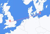 Flights from Bornholm, Denmark to Birmingham, the United Kingdom