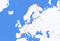 Flyg från Murmansk till Ibiza