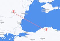 Flights from Kastamonu, Turkey to Bucharest, Romania