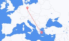 Flights from Plaka, Milos, Greece to Leipzig, Germany