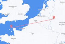 Flights from Alderney, Guernsey to Cologne, Germany