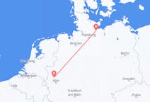 Flyrejser fra Lubeck, Tyskland til Düsseldorf, Tyskland