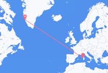 Flights from Nuuk to Alghero