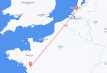 Flyreiser fra Rotterdam, Nederland til Nantes, Frankrike