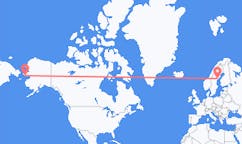 Flights from Nome, the United States to Örnsköldsvik, Sweden