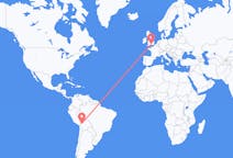 Flights from La Paz, Bolivia to Southampton, the United Kingdom