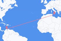 Flüge von Riohacha, Kolumbien nach Valletta, Malta