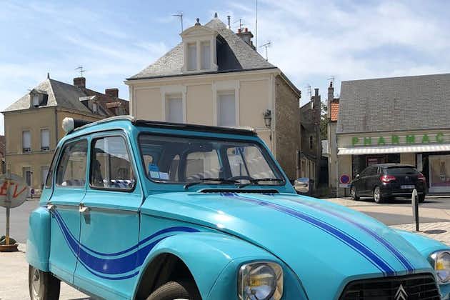 Guidad tur i en klassisk cabrioletbil på Côte de Nacre