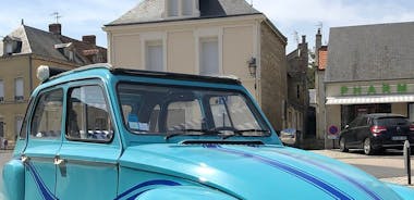 Guidad tur i en klassisk cabrioletbil på Côte de Nacre