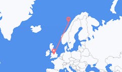 Flights from Røst, Norway to Birmingham, the United Kingdom