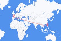 Flyreiser fra Angeles, Filippinene til Bilbao, Spania