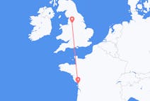 Flyreiser fra Manchester, England til La Rochelle, Frankrike