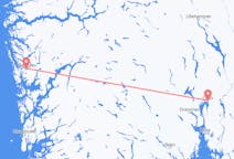 Flüge von Oslo, Norwegen nach Bergen, Norwegen