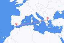 Flyrejser fra Thessaloniki til Malaga