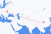 Flyreiser fra Chongqing, til Suceava